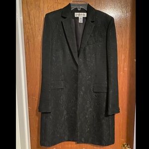 JONES NEW YORK BLACK DETAILED COAT!